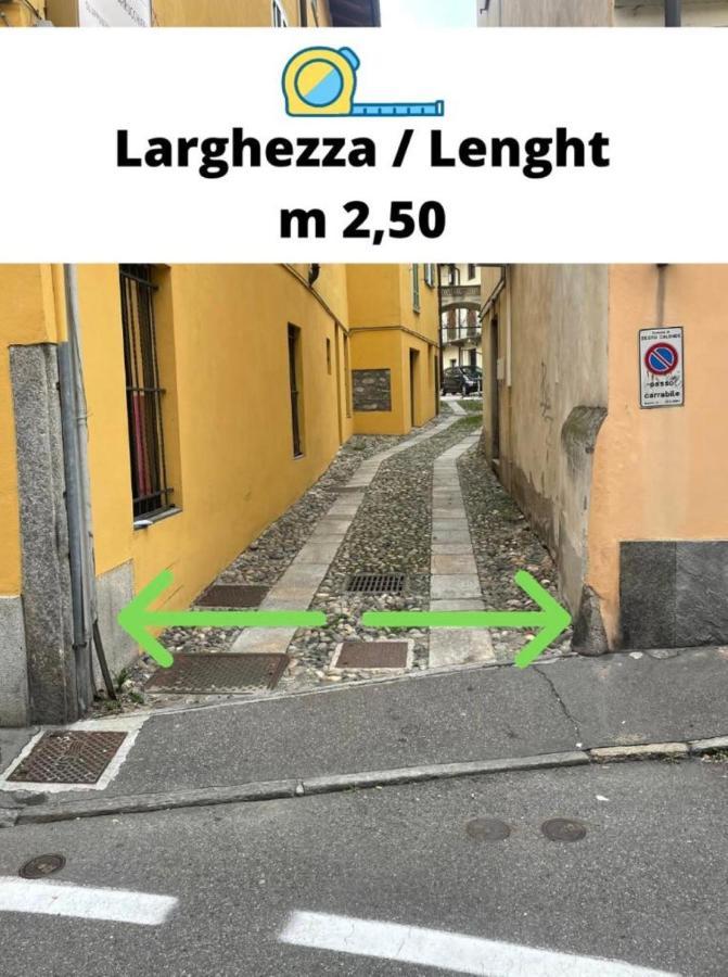 Leonardo Academy In 5' - Parcheggio Gratis - Laghi & Wi-Fi Lägenhet Sesto Calende Exteriör bild